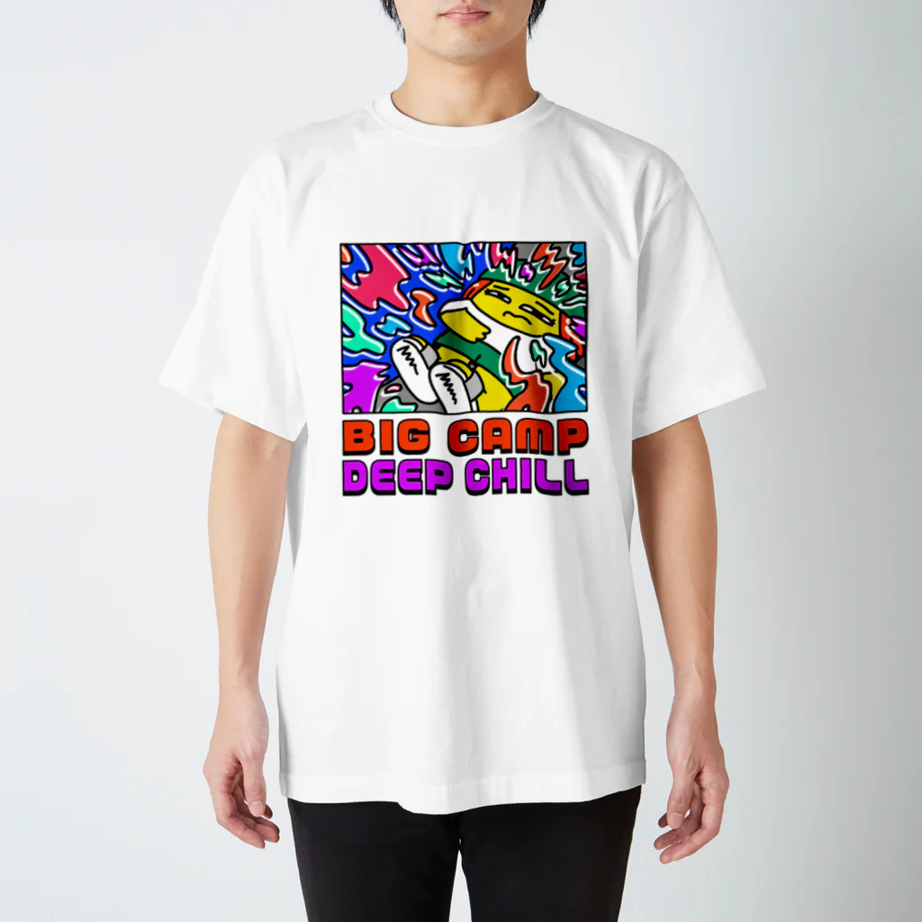 BIG_CAMPのDEEP CHILL スタンダードTシャツ