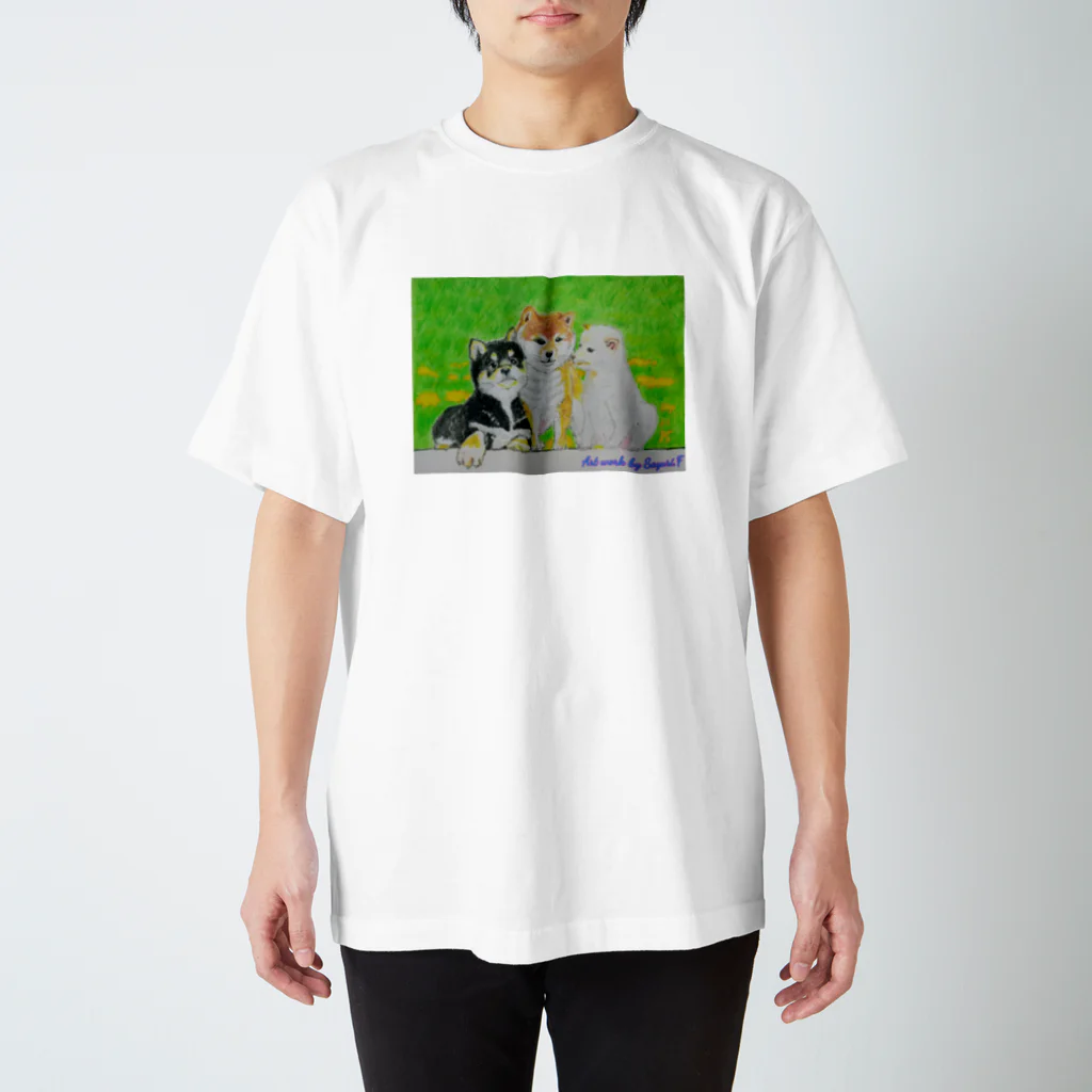 O-channelのシバイヌ（子犬） スタンダードTシャツ