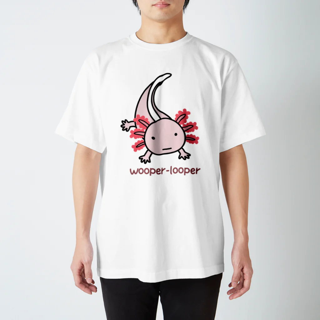 ゆきだるまころころのウーパールーパー Regular Fit T-Shirt