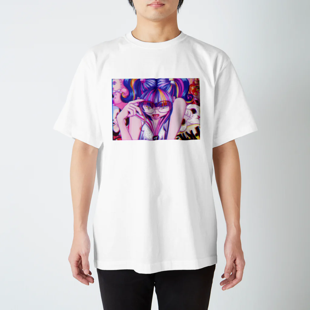 モダンラヂオの【昭和ヤンキー少女】 スタンダードTシャツ