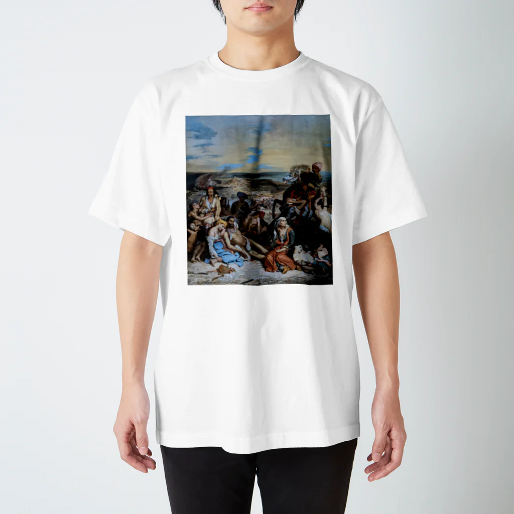 世界美術商店のキオス島の虐殺 / The Massacre at Chios スタンダードTシャツ