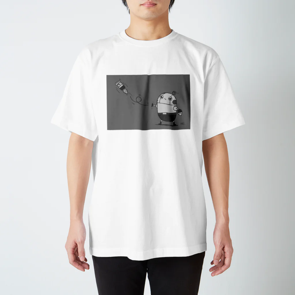 UTOUYAのロボロボ スタンダードTシャツ
