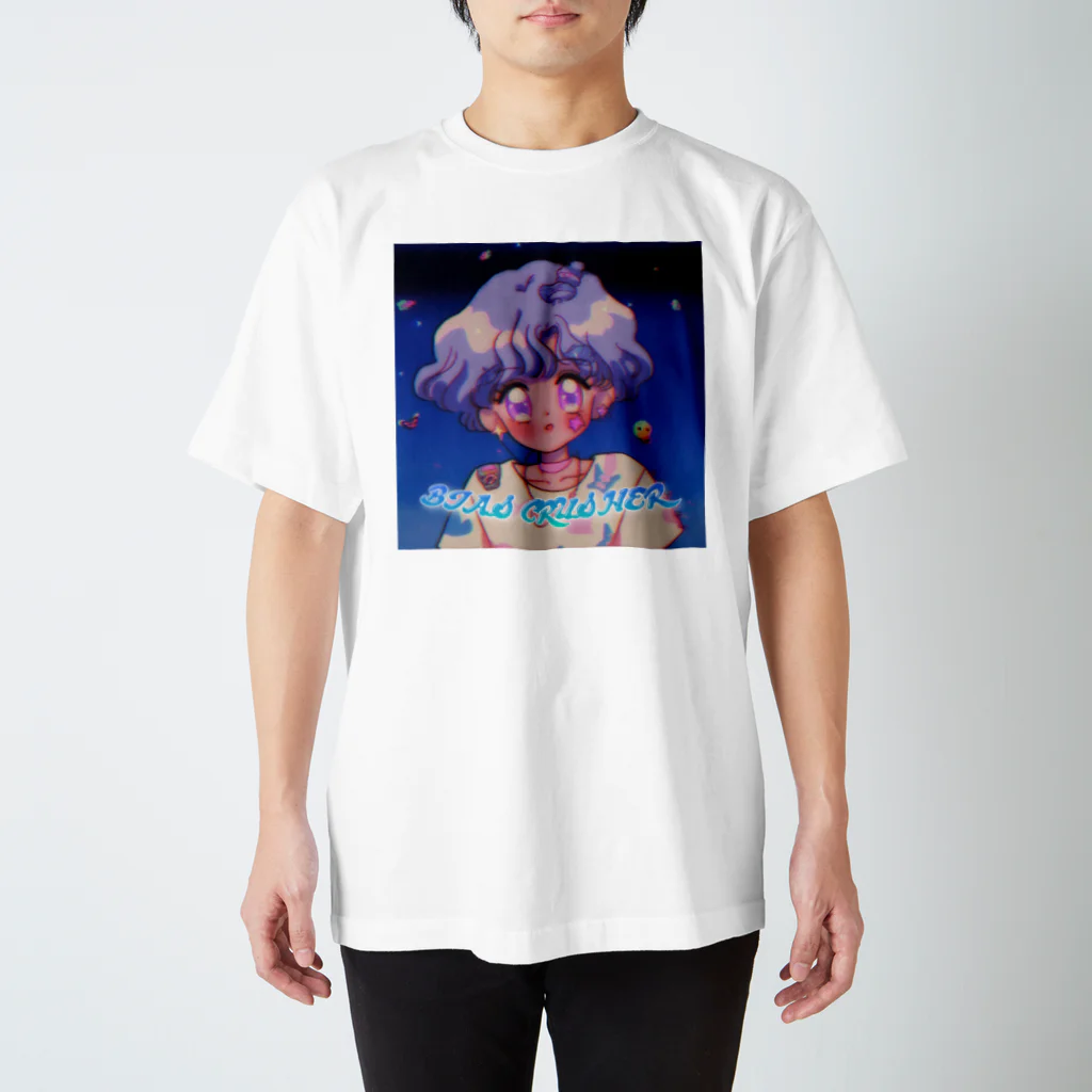 BIAS CRUSHERの80年代アイドル・紅子ちゃん スタンダードTシャツ