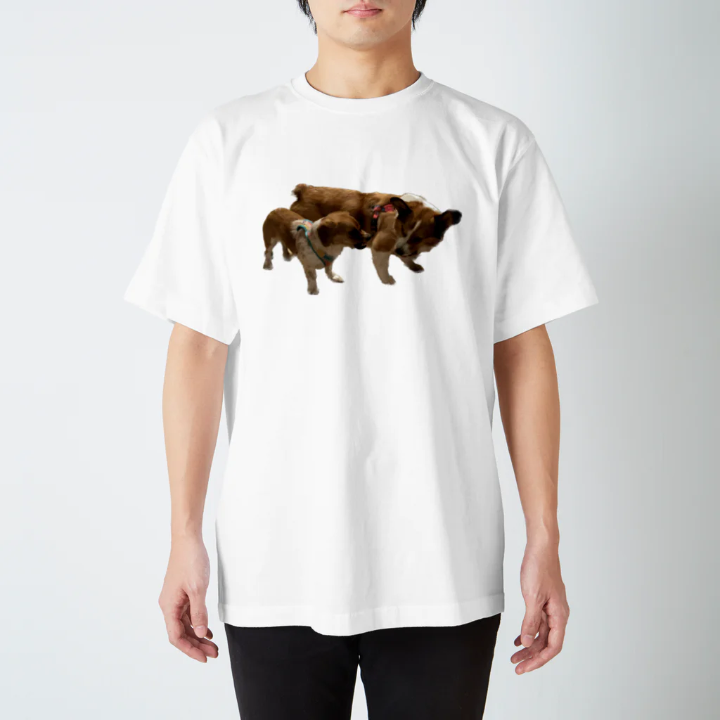 highly competitive dogs shopのバトル毛玉 Regular Fit T-Shirt