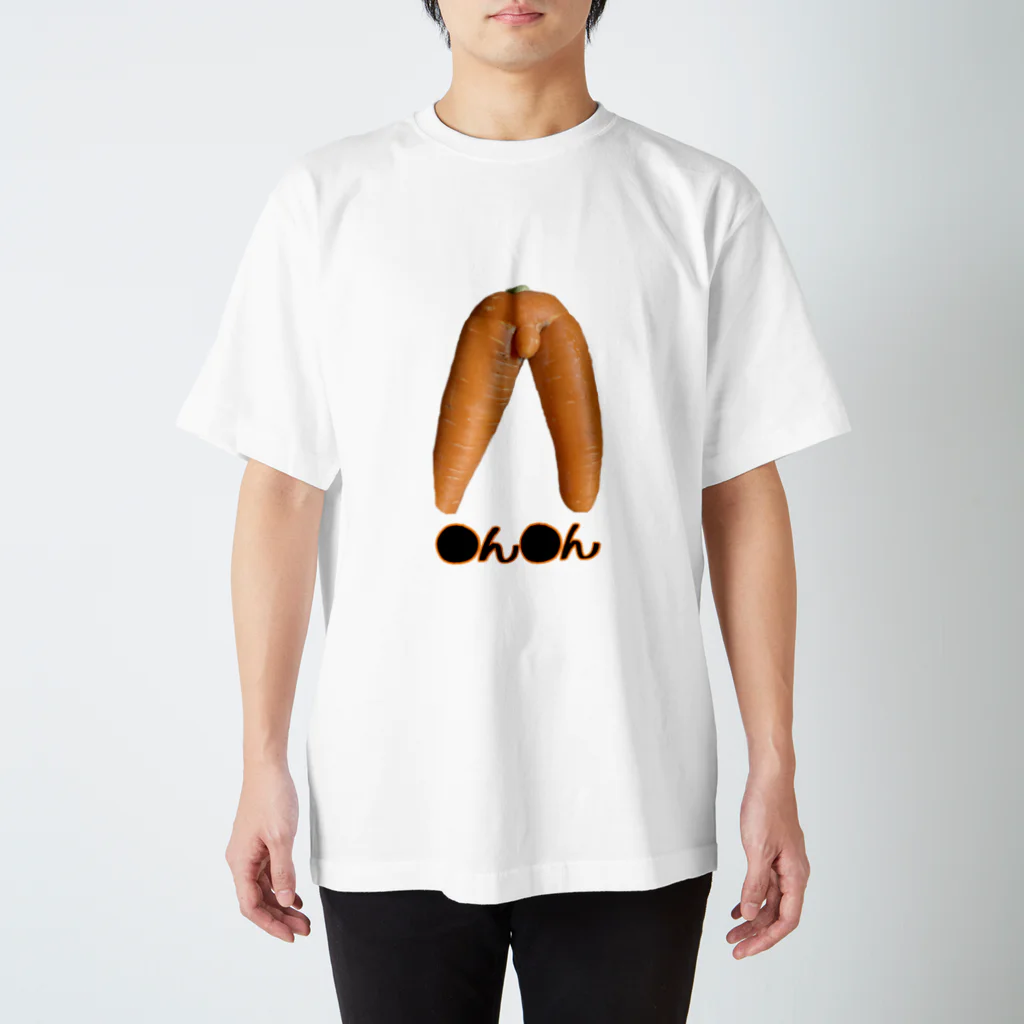 fa_hachincoslotのまるでにんじん Regular Fit T-Shirt