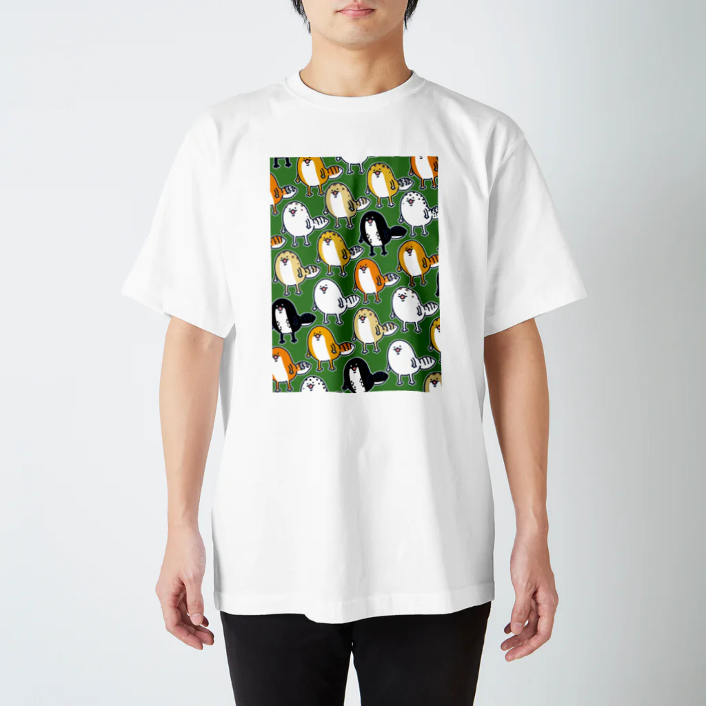 ムネタカの巣のヒョウモントカゲモドキたち スタンダードTシャツ