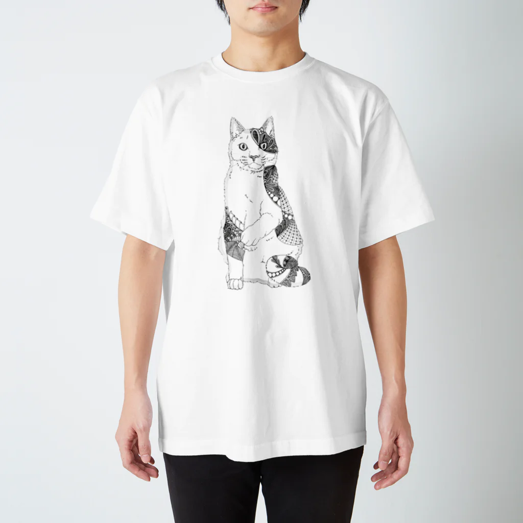 とうきちの三毛猫 スタンダードTシャツ