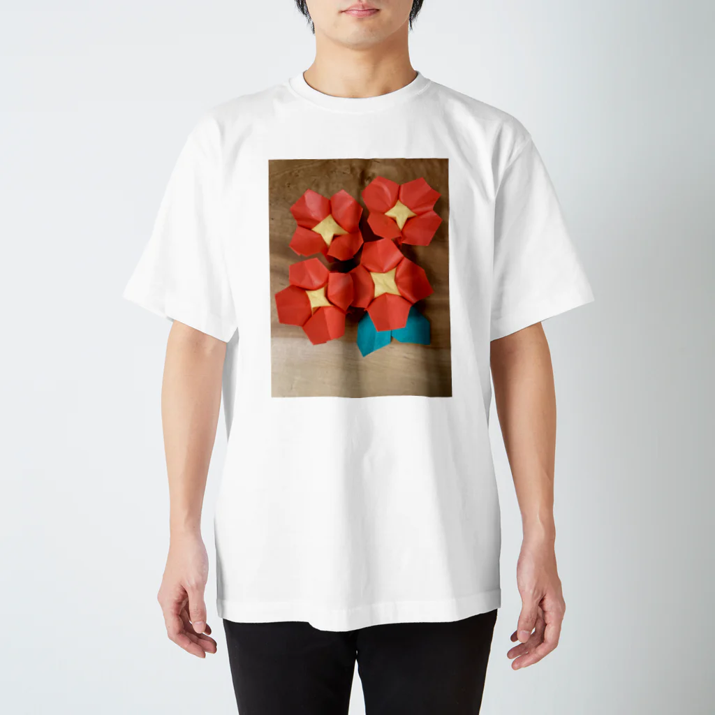 ずーの折り紙🌺TSUBAKI スタンダードTシャツ