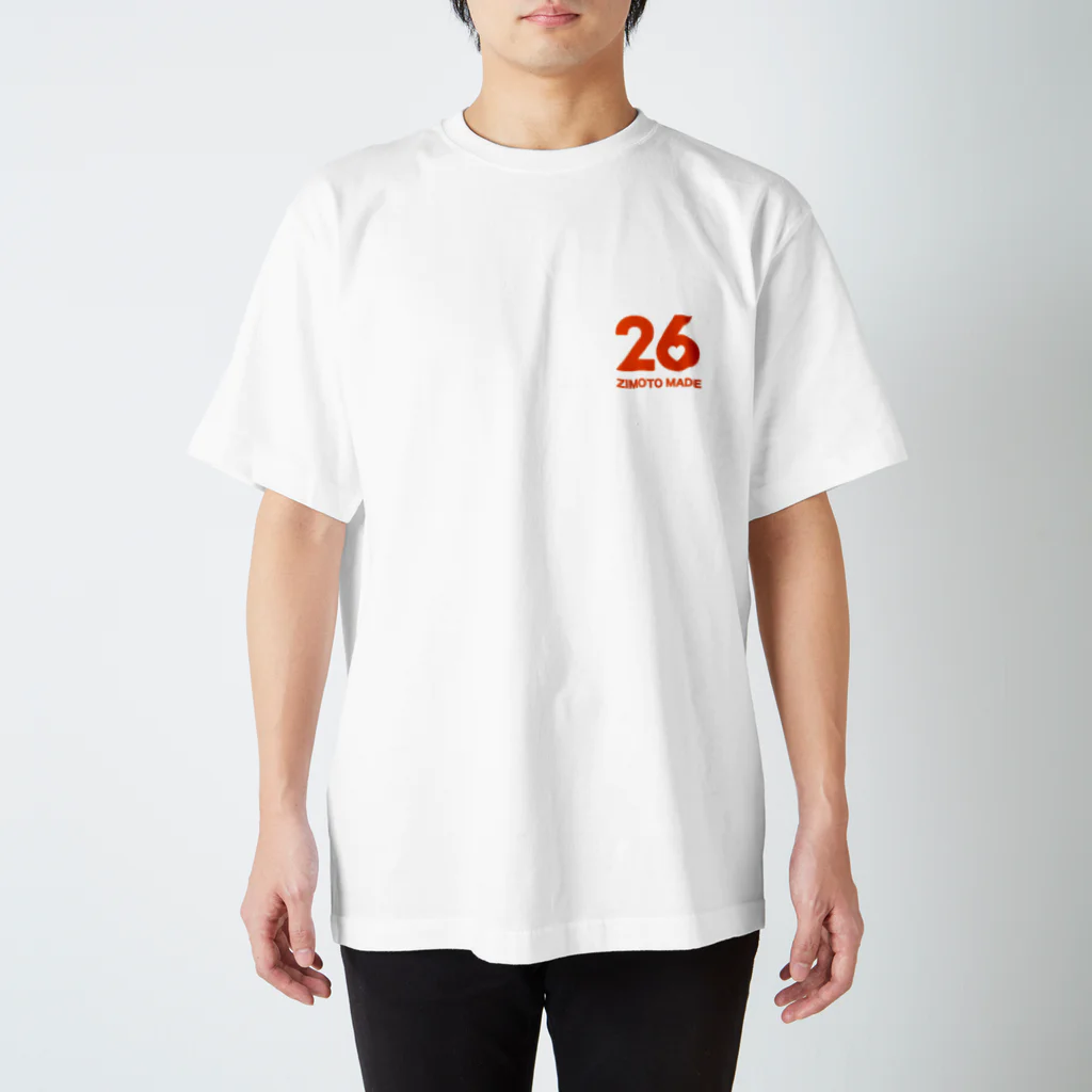 KAZUKI ApparelのKAZUKIのデザイン『26』 スタンダードTシャツ
