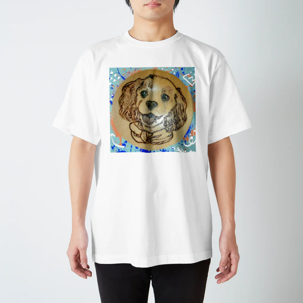 YURITAROORIGINLのAmerican Cocker Spaniel,わるそう坊主のコッカースパニエル Regular Fit T-Shirt