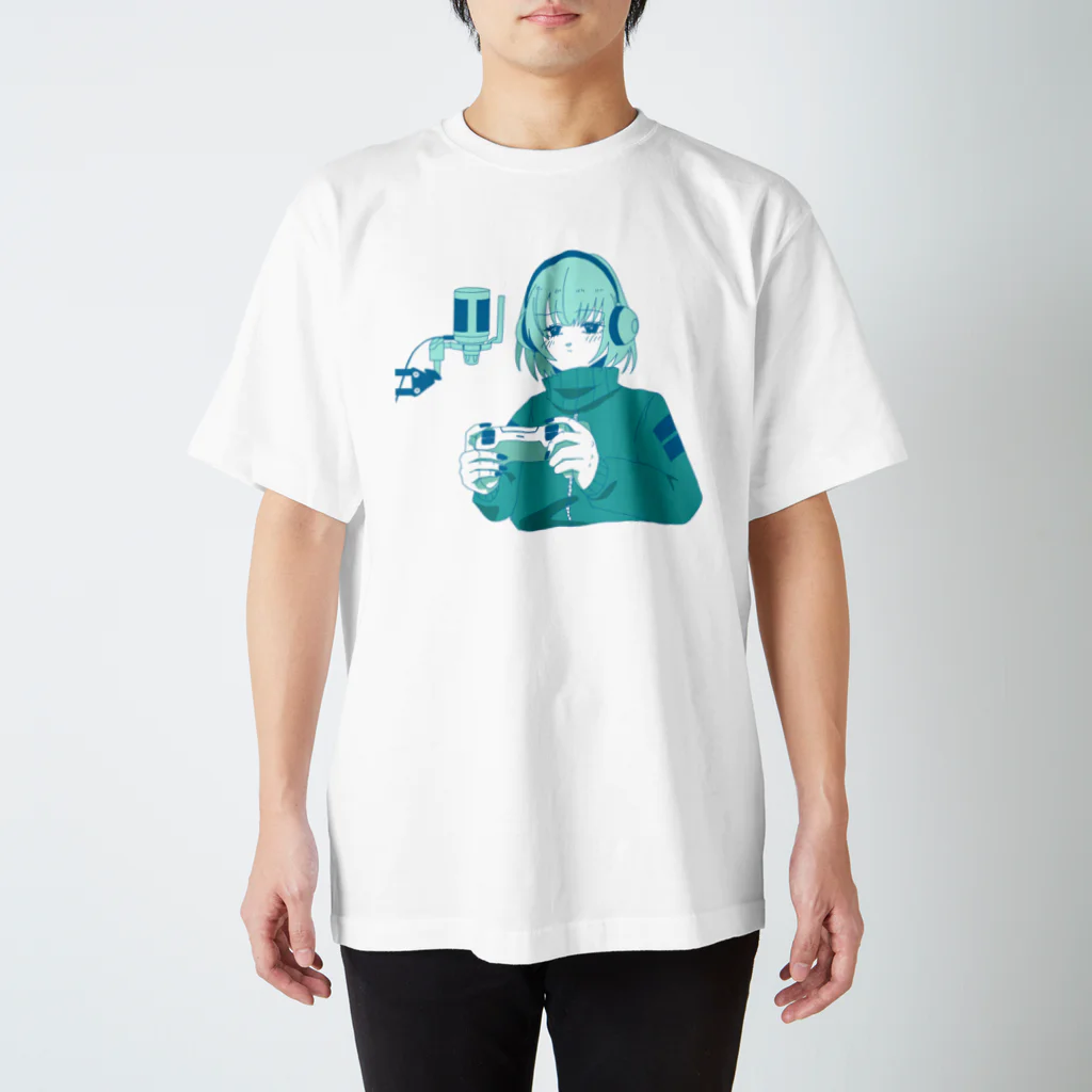 GMSRのゲーマーガール(ボイチャ)T スタンダードTシャツ