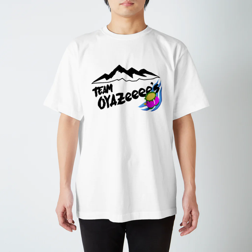 Fortune Campers そっくの雑貨屋さんのTeam Oyazeeez's ももカッパバージョン Regular Fit T-Shirt