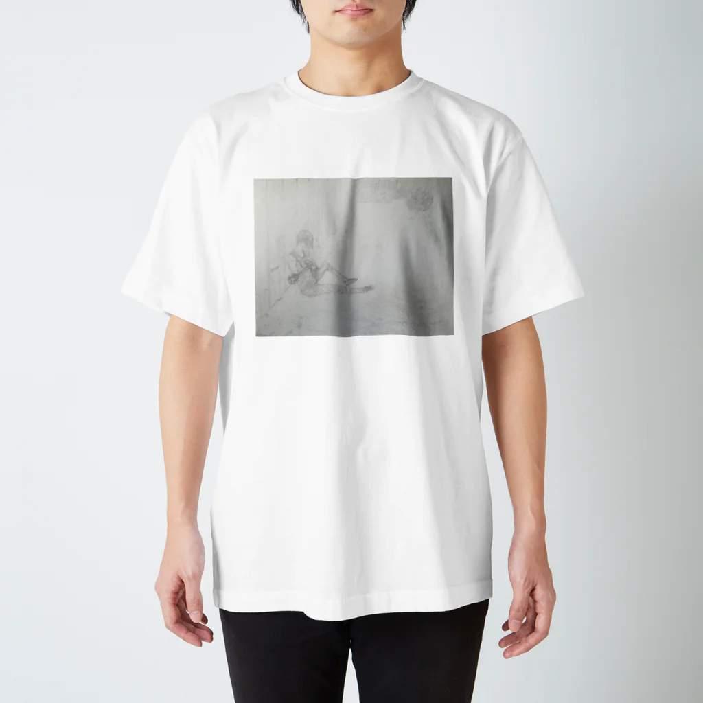 岩さんのグッズ。のWalking to the silence. スタンダードTシャツ