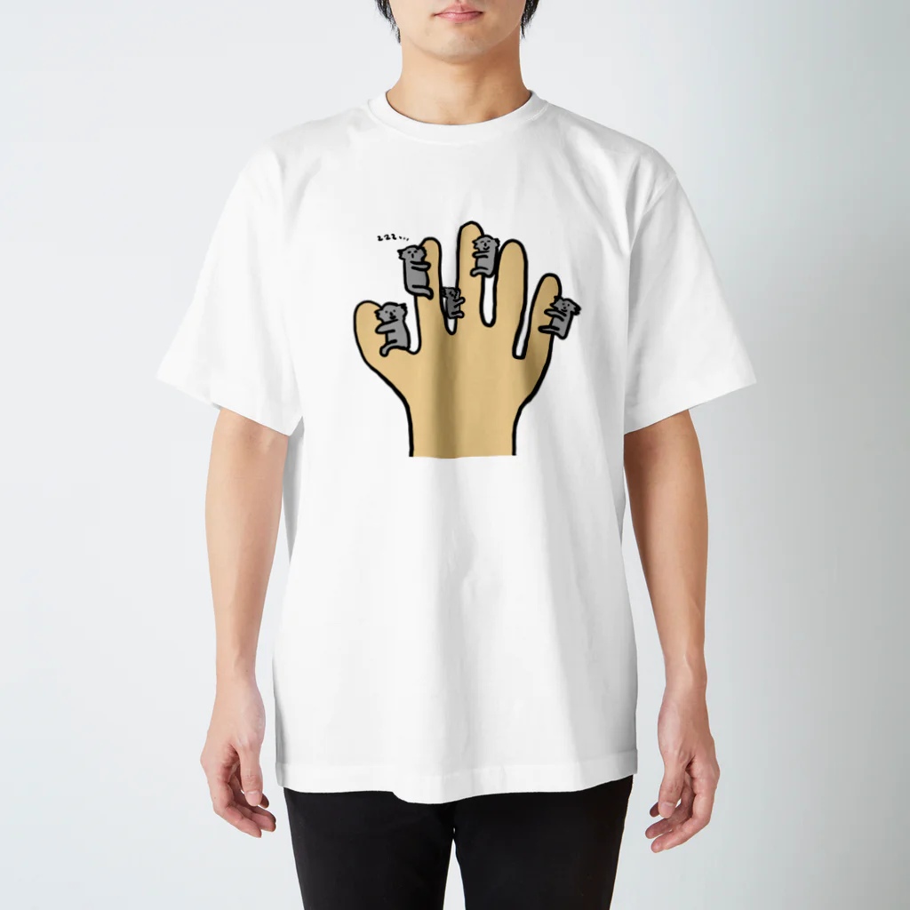 シュンボーヤの宝箱の指コアラ Regular Fit T-Shirt