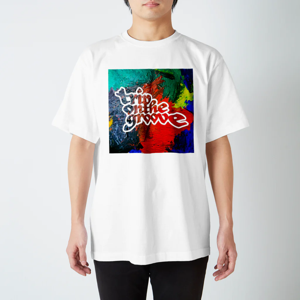 to the end of the rainbowのtriponthegroove アートロゴTシャツ スタンダードTシャツ