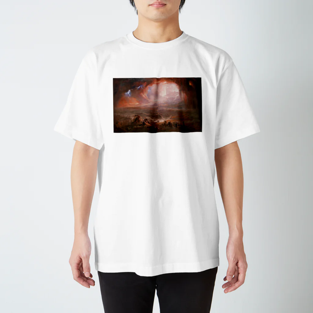 世界美術商店のポンペイとヘルクラネウムの崩壊 / The Destruction of Pompei and Herculaneum スタンダードTシャツ