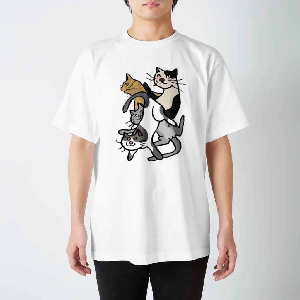 OTBK Design WorksのねこＳ　Ｔシャツ スタンダードTシャツ