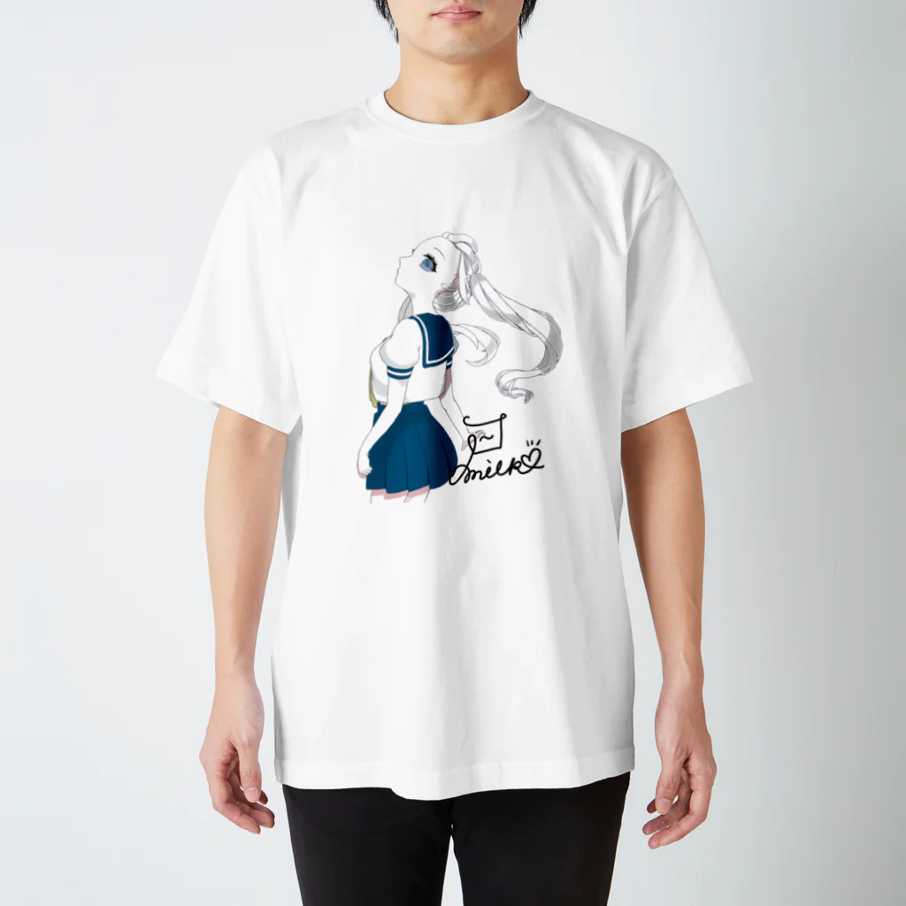 milk/ミルクのセーラー服　 milk スタンダードTシャツ