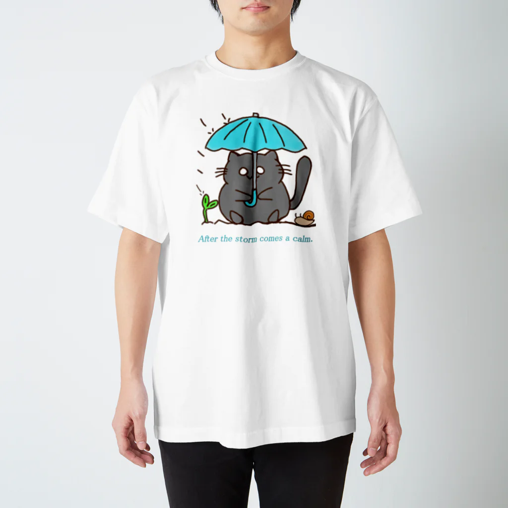 ガンギマートの雨降って地固まる スタンダードTシャツ