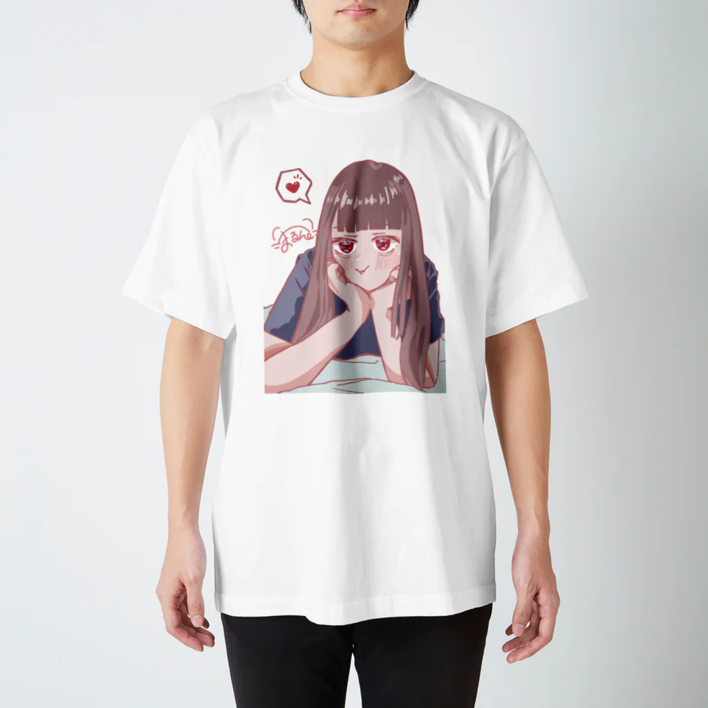 まるん。のまるん。の描き下ろしグッズ スタンダードTシャツ