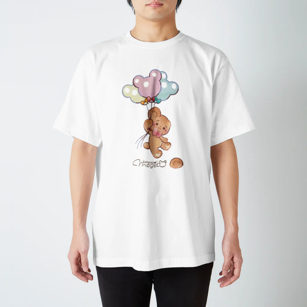 もげこ道の風船もげこちゃん Regular Fit T-Shirt