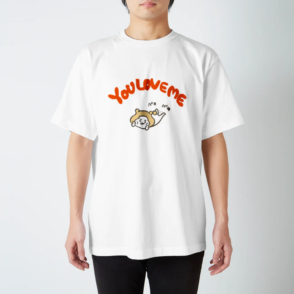 MoroQ factoryのうどんの子みすずちゃん　ゆーらぶみー Regular Fit T-Shirt