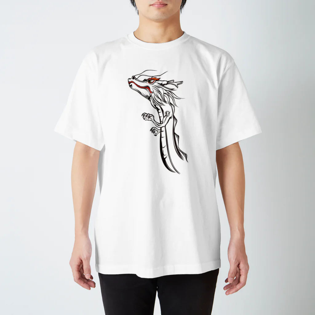 tokomapoの辰×龍 Regular Fit T-Shirt