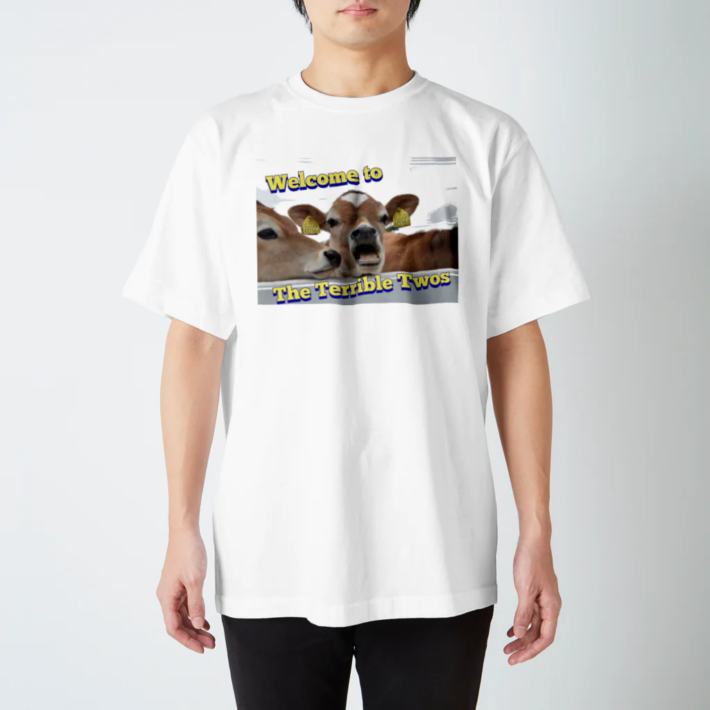 おかゆさんのお店のWelcome to the Terrible Twos! スタンダードTシャツ