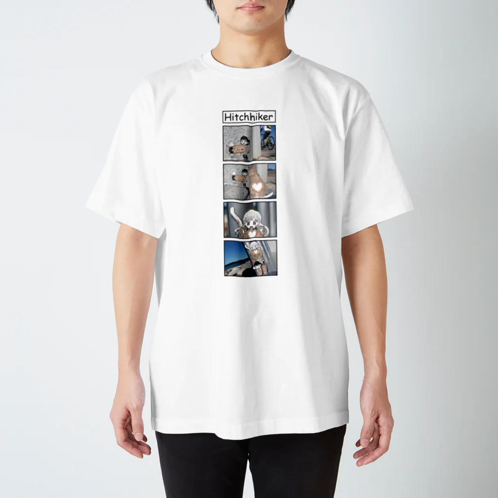 遠見 優のちっちゃバックパッカーズ　４コマTシャツ Regular Fit T-Shirt