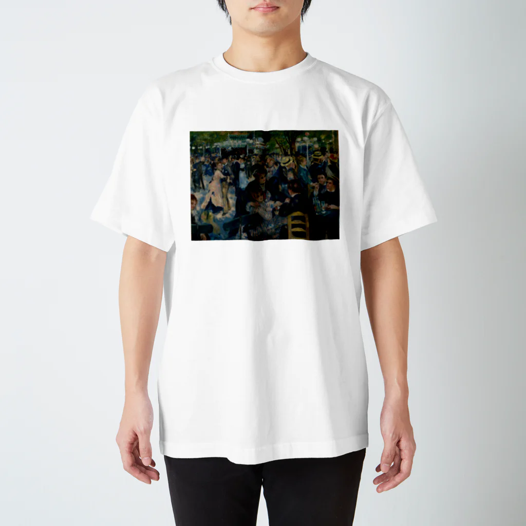 世界美術商店のムーラン・ド・ラ・ギャレットの舞踏会 / Dance at Le Moulin de la Galette Regular Fit T-Shirt