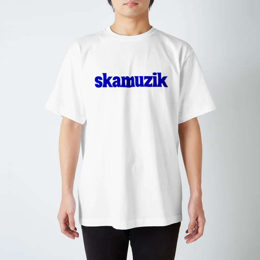 skamuzik a go goのskamuzikアオ スタンダードTシャツ