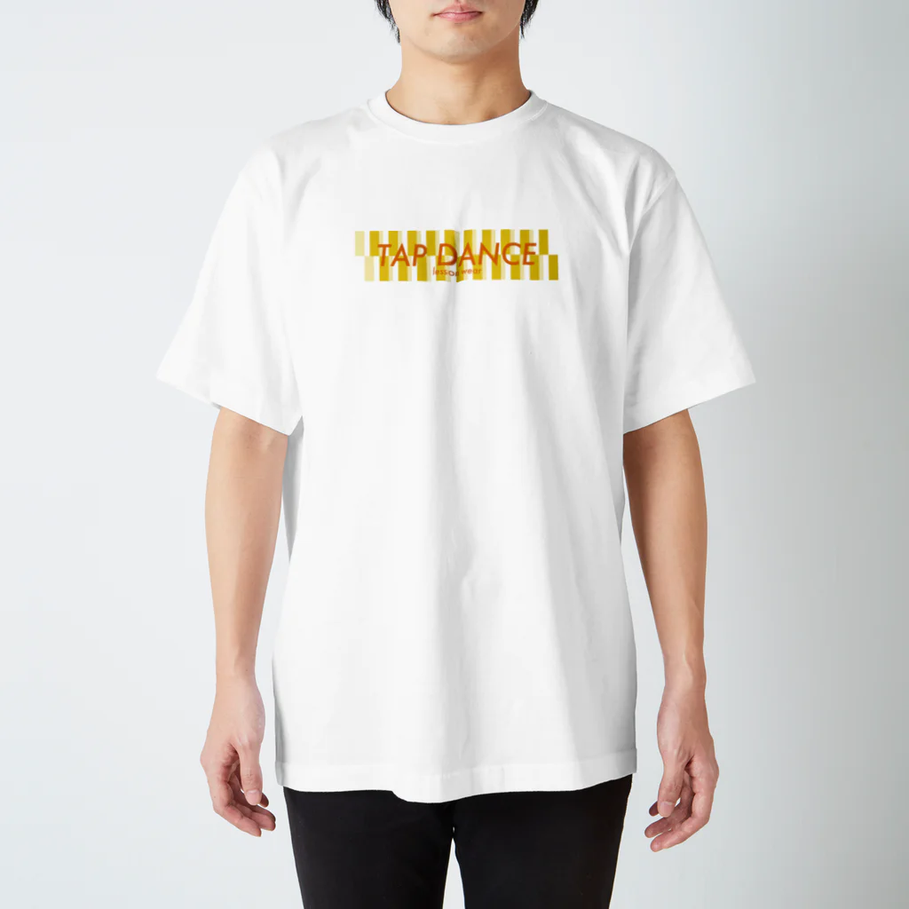 TAPDANCE_lessonwearのTAP DANCE lesson wear オレンジ Regular Fit T-Shirt