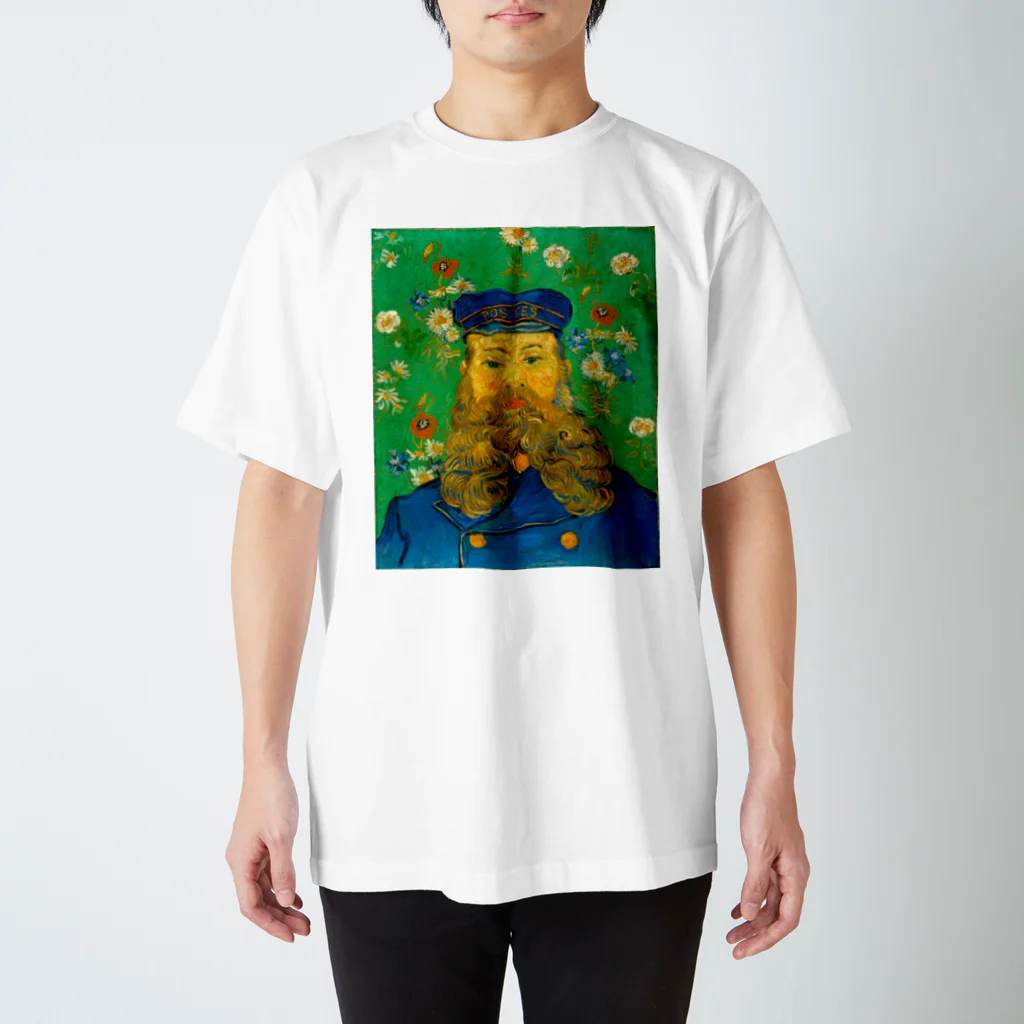 世界美術商店の郵便配達人ジョゼフ・ルーラン / Portrait of Joseph Roulin スタンダードTシャツ