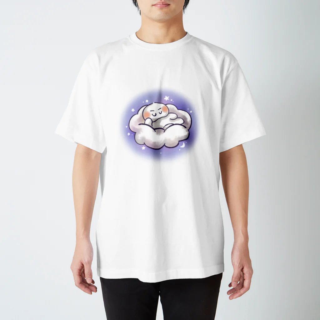 もちょズSHOPのすやすやヒヨ スタンダードTシャツ