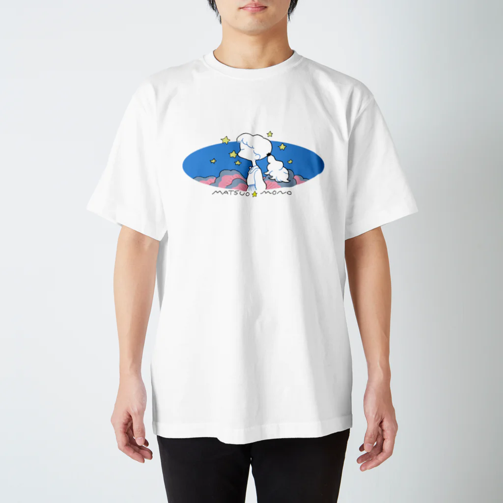 松尾モノの星にくちづけ Regular Fit T-Shirt