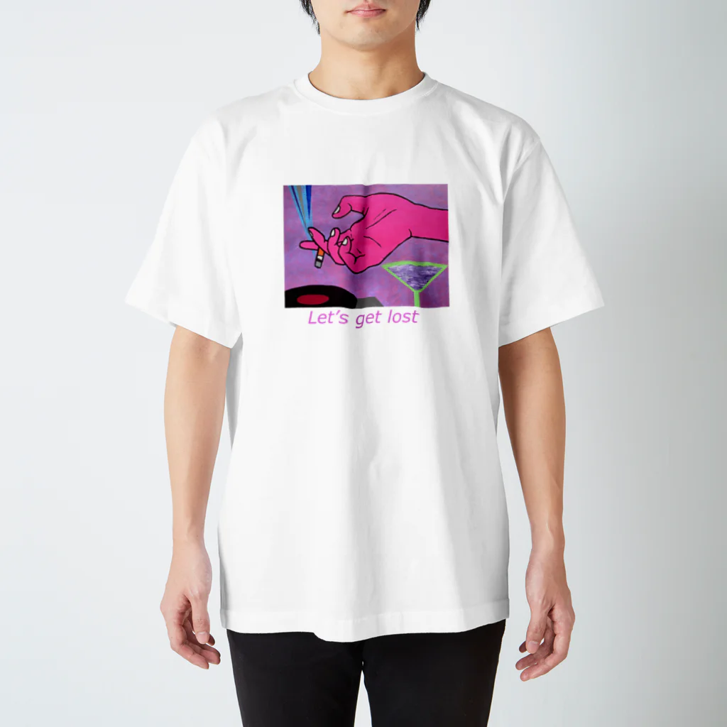 ASAP CASHのLet’s get lost スタンダードTシャツ