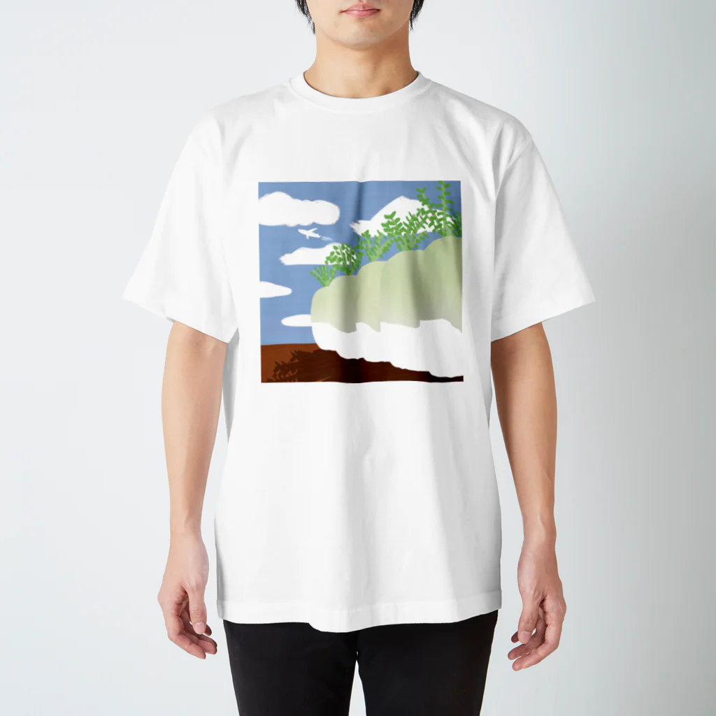 ネコモトタロウショップの畑の大根 Regular Fit T-Shirt