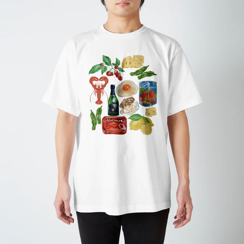 chabiのfood スタンダードTシャツ