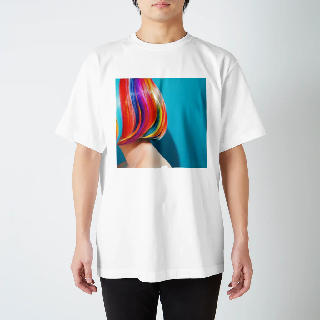 ともの colorful beauties Regular Fit T-Shirt
