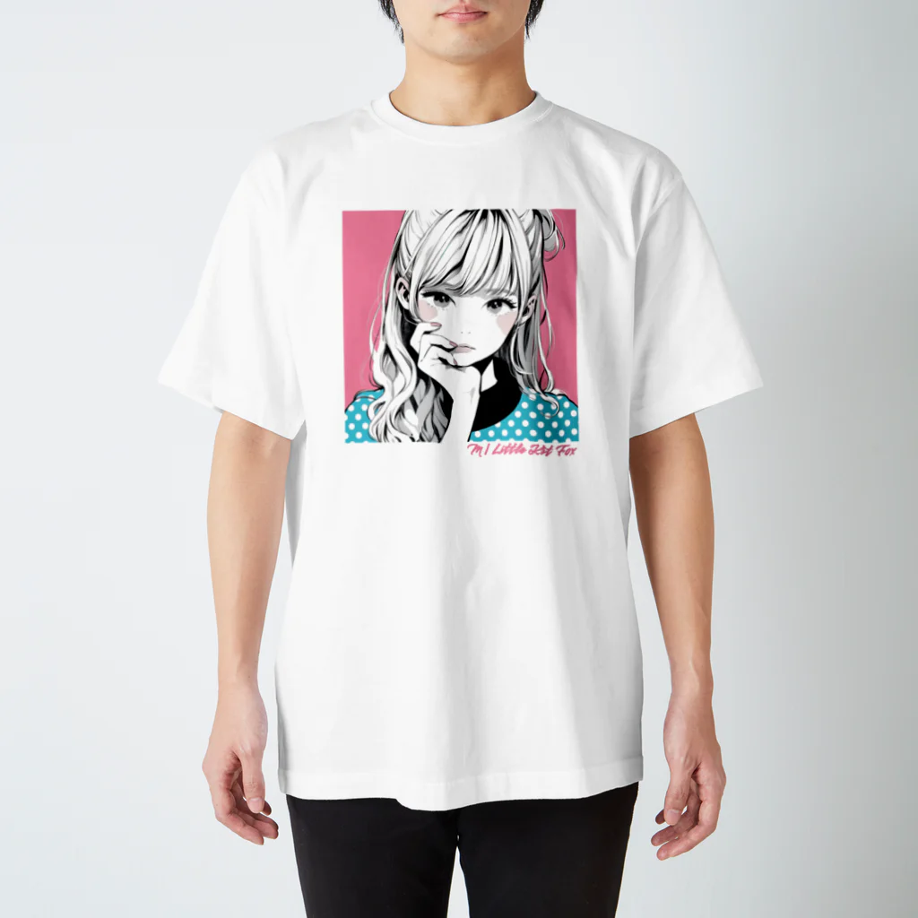 みゆみん@YouTuber ／M|Little Kit FoxのJade Tシャツ Regular Fit T-Shirt