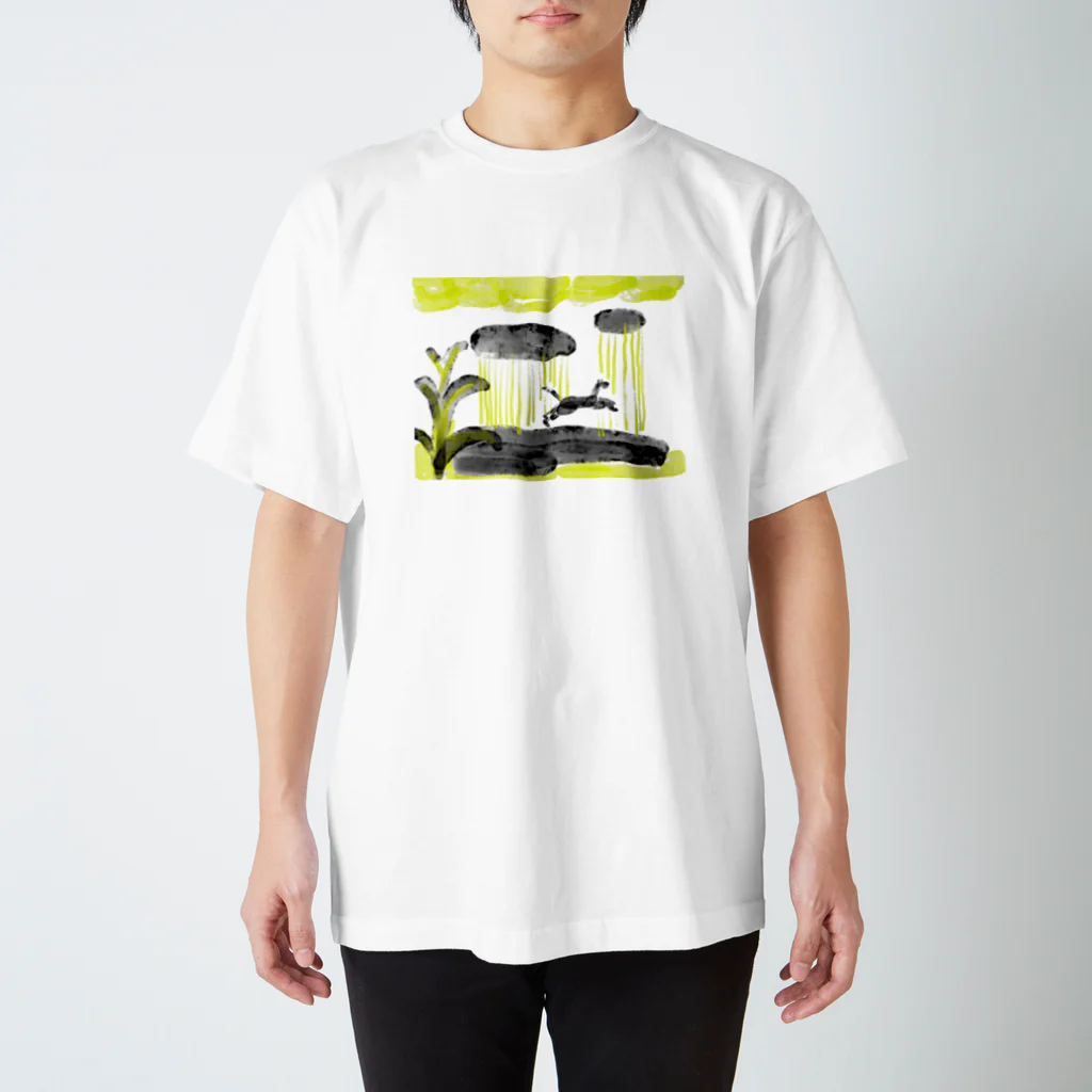 石川飴子の天気雨 Regular Fit T-Shirt