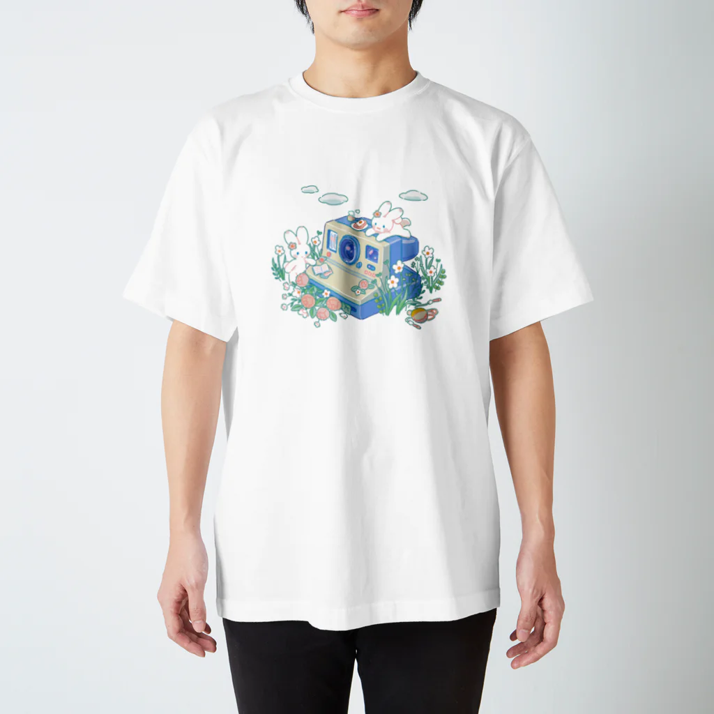 ヒロコのポラロイドカメラ スタンダードTシャツ