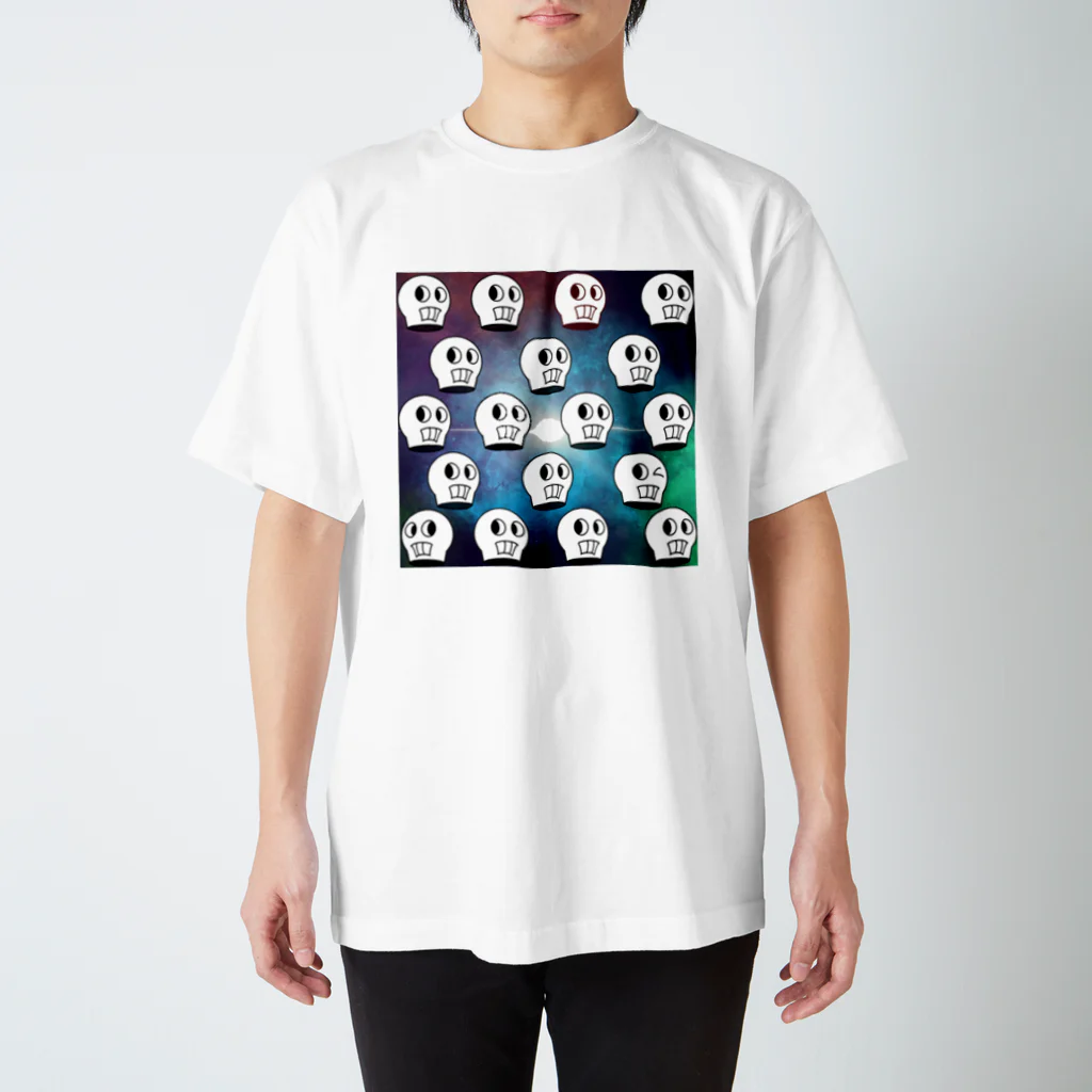 takitaの宇宙水玉ダミアンくん Regular Fit T-Shirt