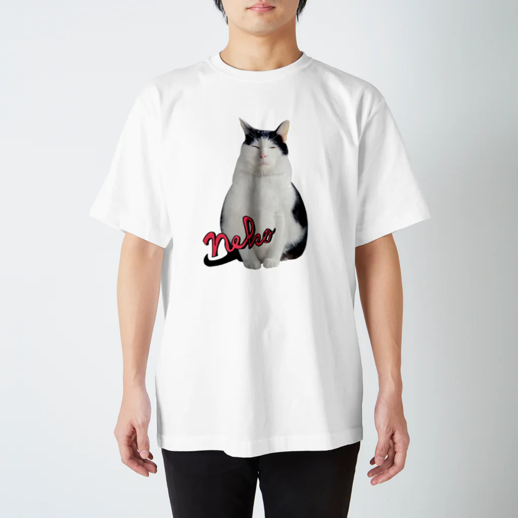 パンチョとガバチョのパンチョ is NEKO スタンダードTシャツ