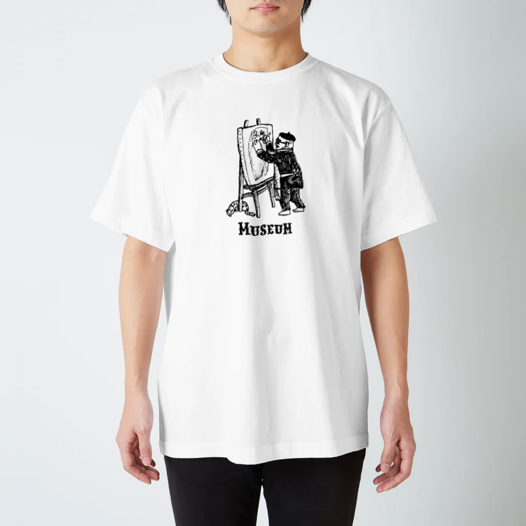 よこただいすけのmuseum_painter Regular Fit T-Shirt