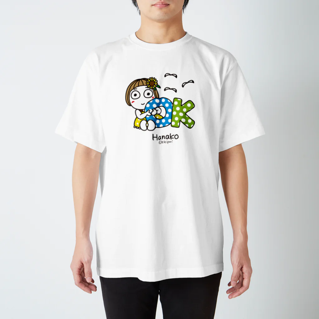 キキぷりのカスタムのOK（色変更可能） スタンダードTシャツ