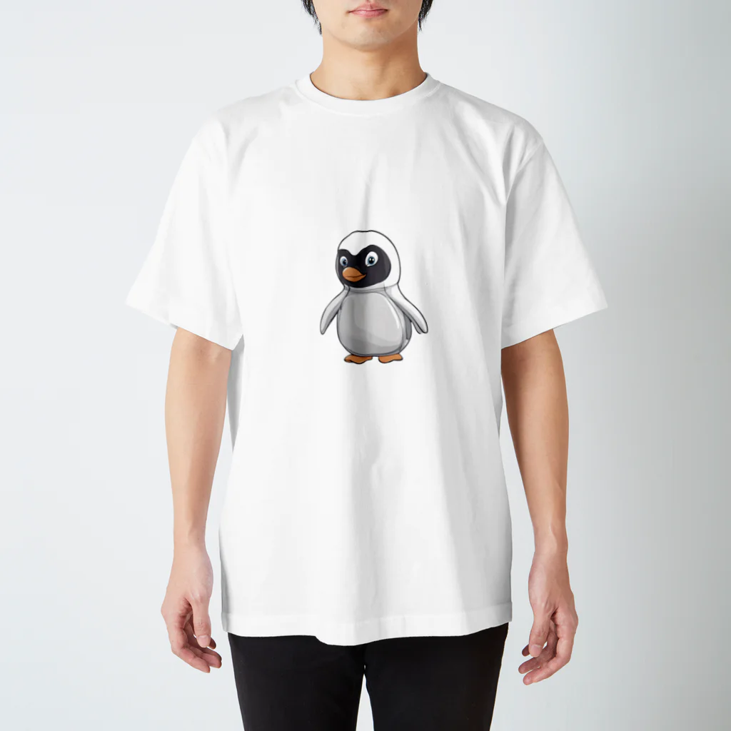 cutepetの可愛いペンギンさん Regular Fit T-Shirt