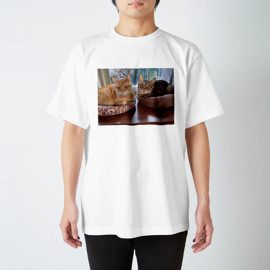 yuki 유키のさくらとこげ Regular Fit T-Shirt