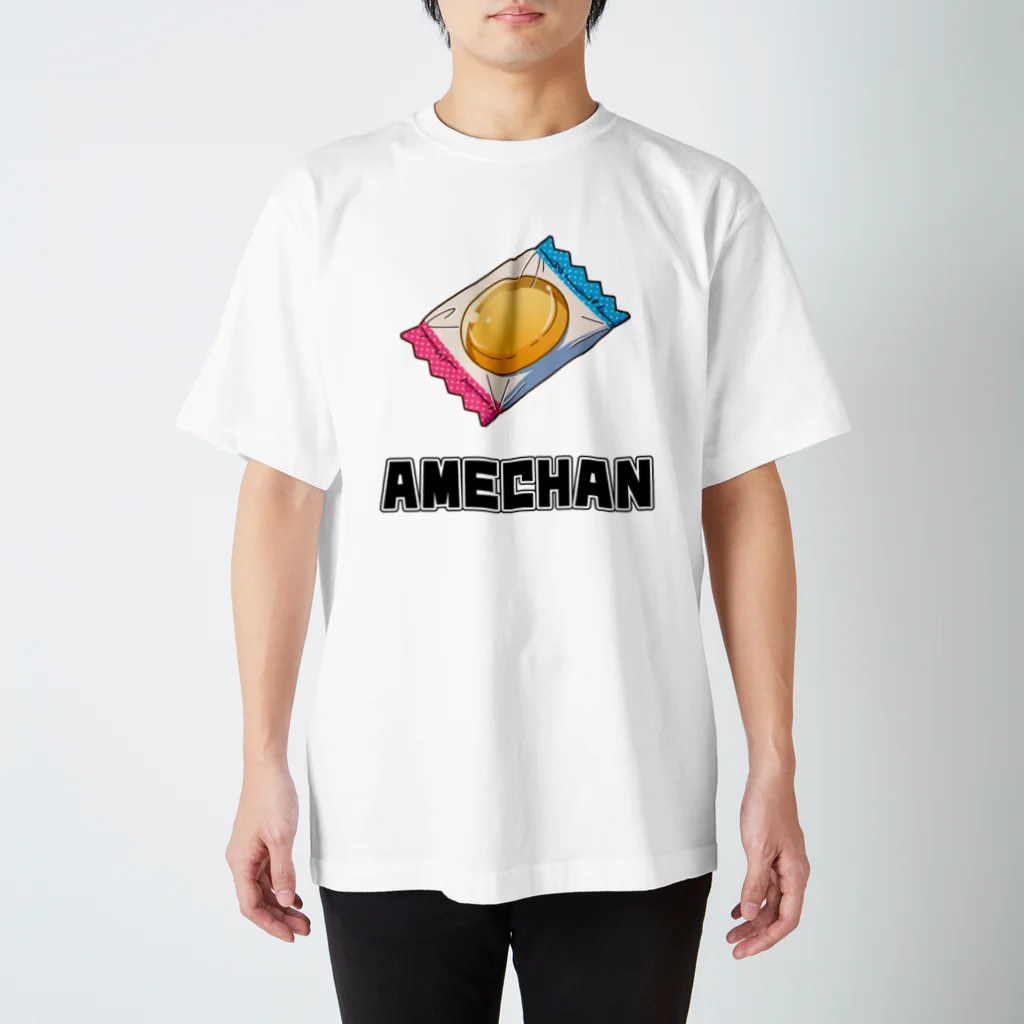 サカナナナコのＡＭＥＣＨＡＮ（アメちゃん） スタンダードTシャツ