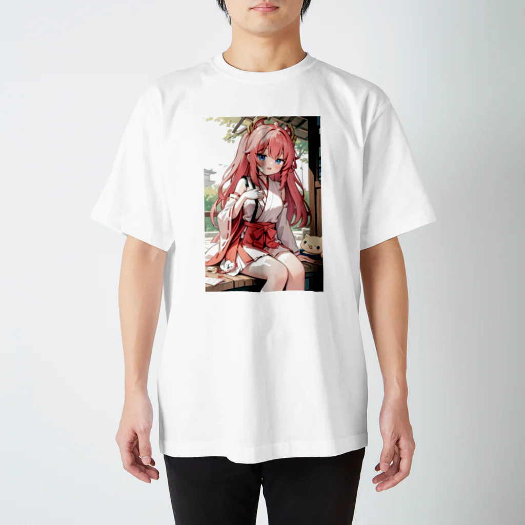 by_0401のゆるふわジト目 スタンダードTシャツ